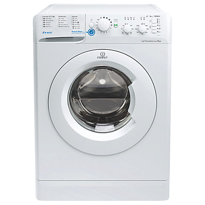 Indesit Innex BWC61452W Freestanding Washing Machine 6kg Load, A++ Energy Rating, 1400rpm Spin, White